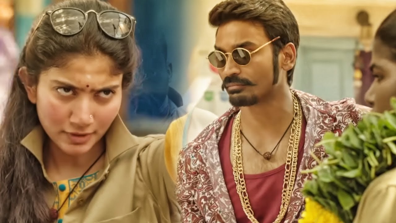 साई पल्लवी के सामने धनुष ने दूसरी लड़की को हार पहना दिया | Maari 2 Best Action Movie Scene
