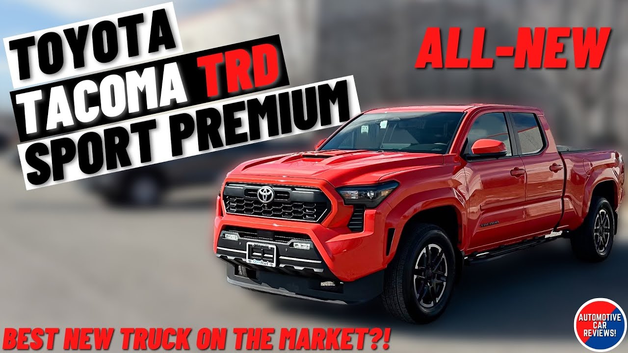 ALL-NEW 2024 TOYOTA TACOMA TRD SPORT PREMIUM! | *In-Depth Review* | Best New Truck To Buy?!