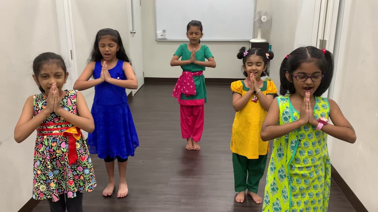 Dhyanaslokam - Angikam Bhuvanam | Gurur Brahma | Bharatanatyam