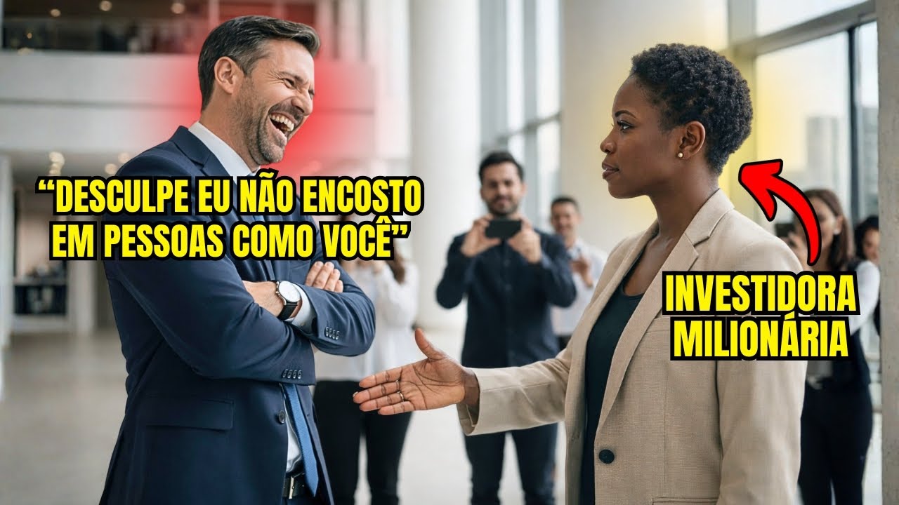 CFO Recusa Apertar a Mão de Mulher Negra — Segundos Depois Ela Compra Toda a Empresa.
