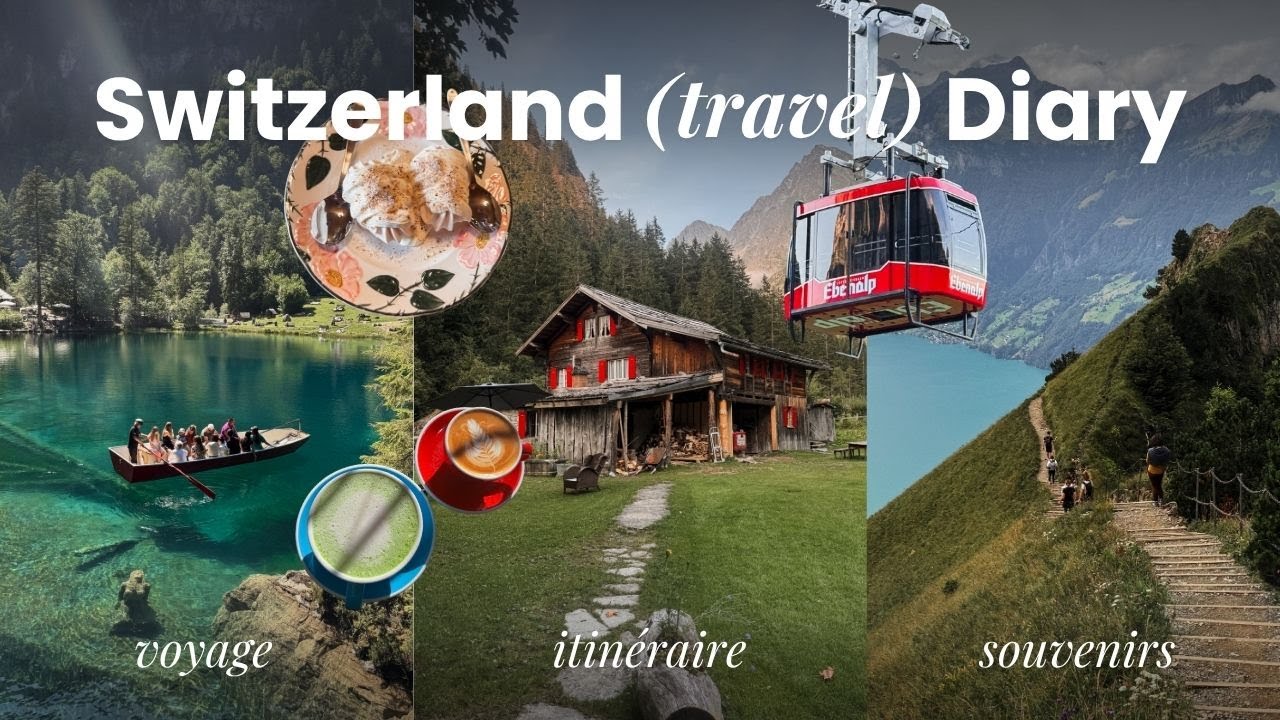 4 jours en Suisse 🇨🇭 | explorer les Alpes suisses, les lacs et les villes charmantes