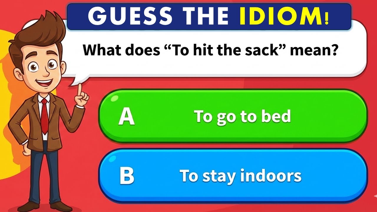 Only 1% Can Pass This English Idioms Quiz! 🧠