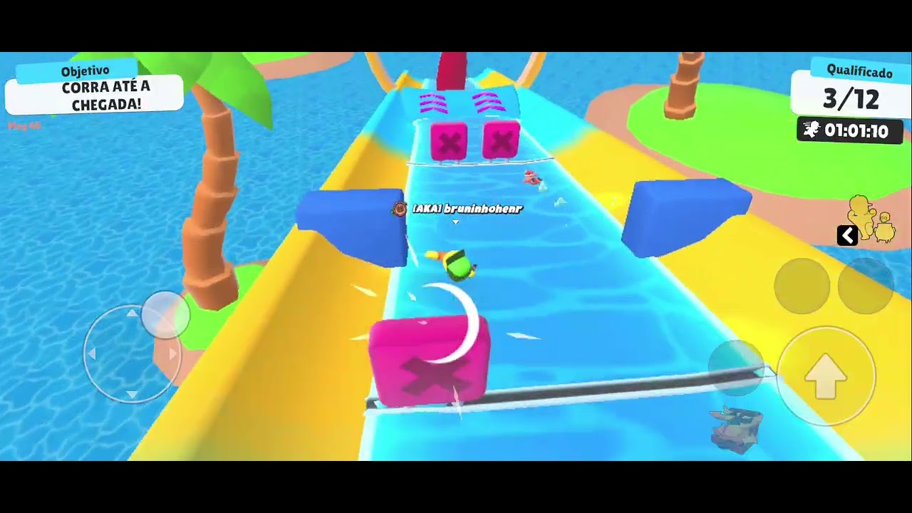 Meu primero vídeo de stumble guys poim porfavor o meu codigo
