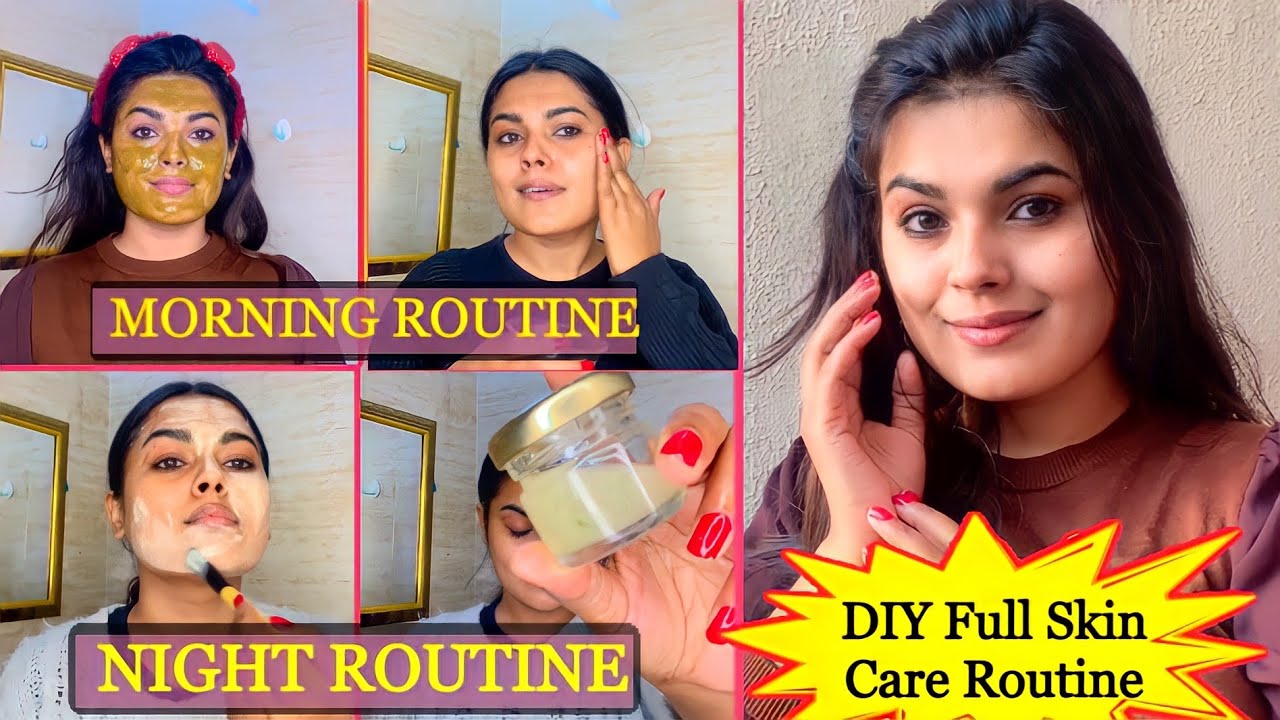My DIY Skin Secret- Spotless, Brighten & Whiten Glowing Skin || Teenagers Day & Night Skin Care ||