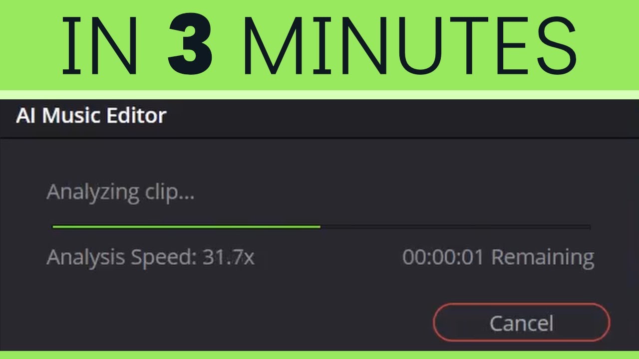 DaVinci Resolve AI Music Editor In 3 Minutes