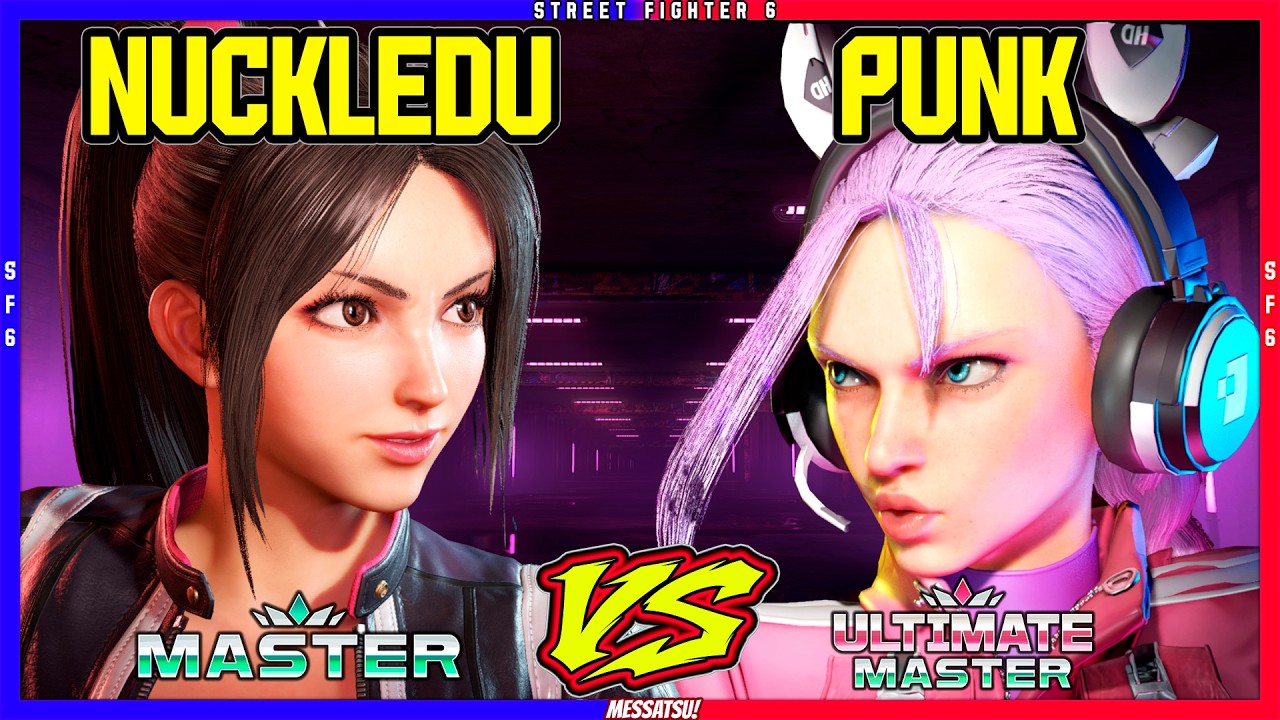SF6 NuckleDu (Mai) VS Punk (Cammy)💥Messatsu!💥スト6💥Street fighter 6