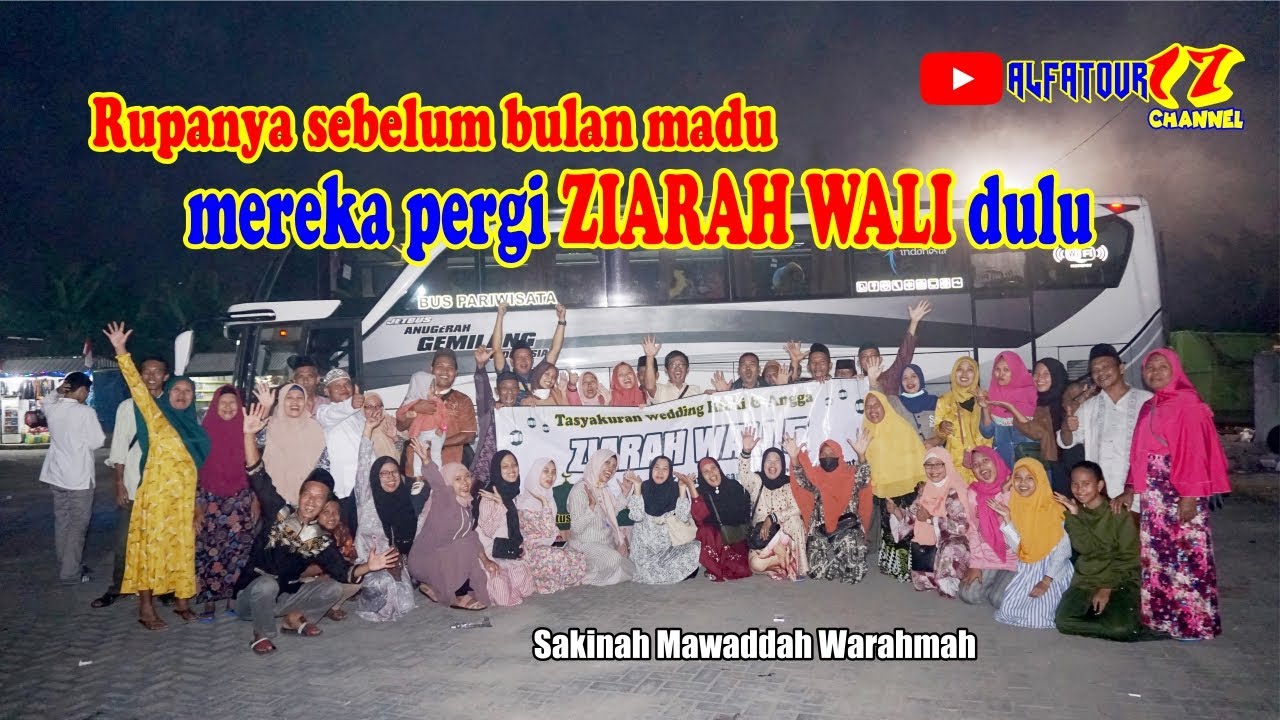 Ziarah wali 5 bareng KB BAPAK NANANG H.S. ds. cangkringmalang, beji - pasuruan by ALFATOUR17
