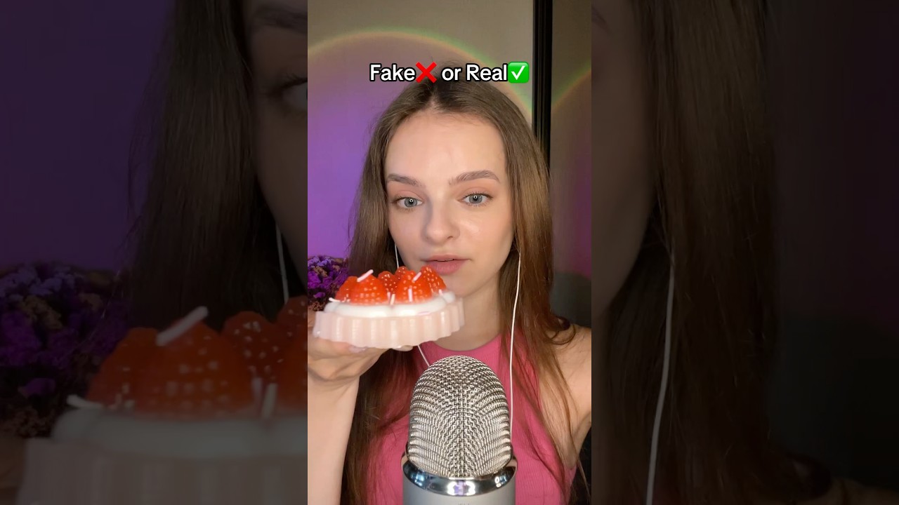 Fake or Real? #asmr #asmrvideo #asmrsounds #asmrtriggers #asmrsleep