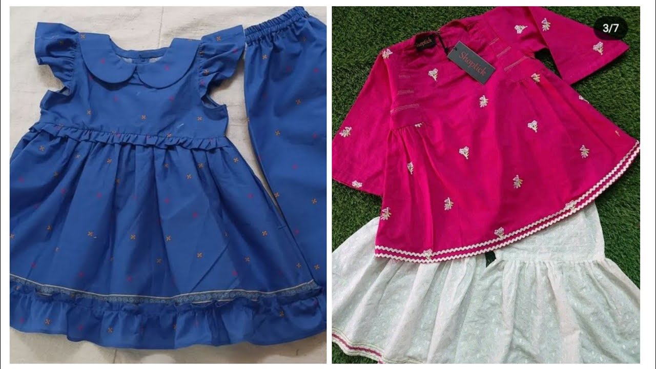 Kid's Frocks designing ideas 2026#fashion #babygirlsfrocks 