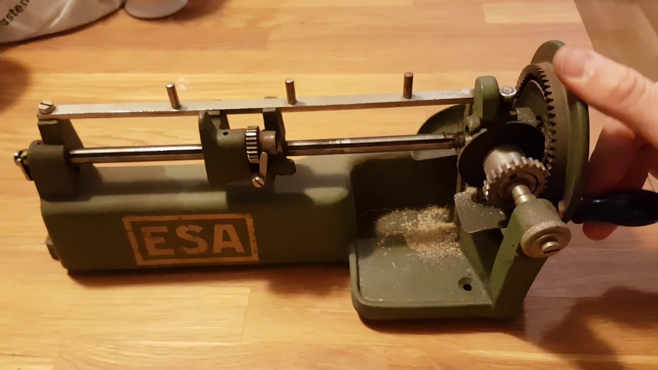 Old over-engineered pencil sharpener