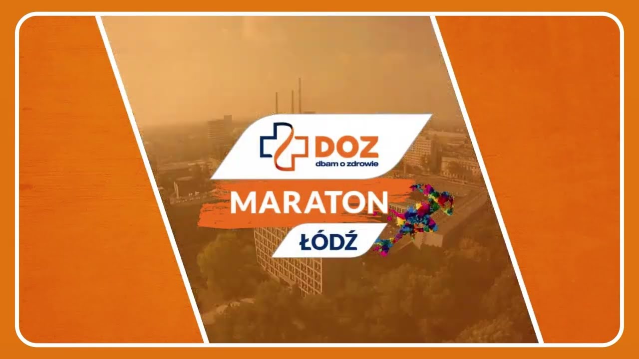 DOZ Maraton Łódź 2025 - Animacja trasy 3D.