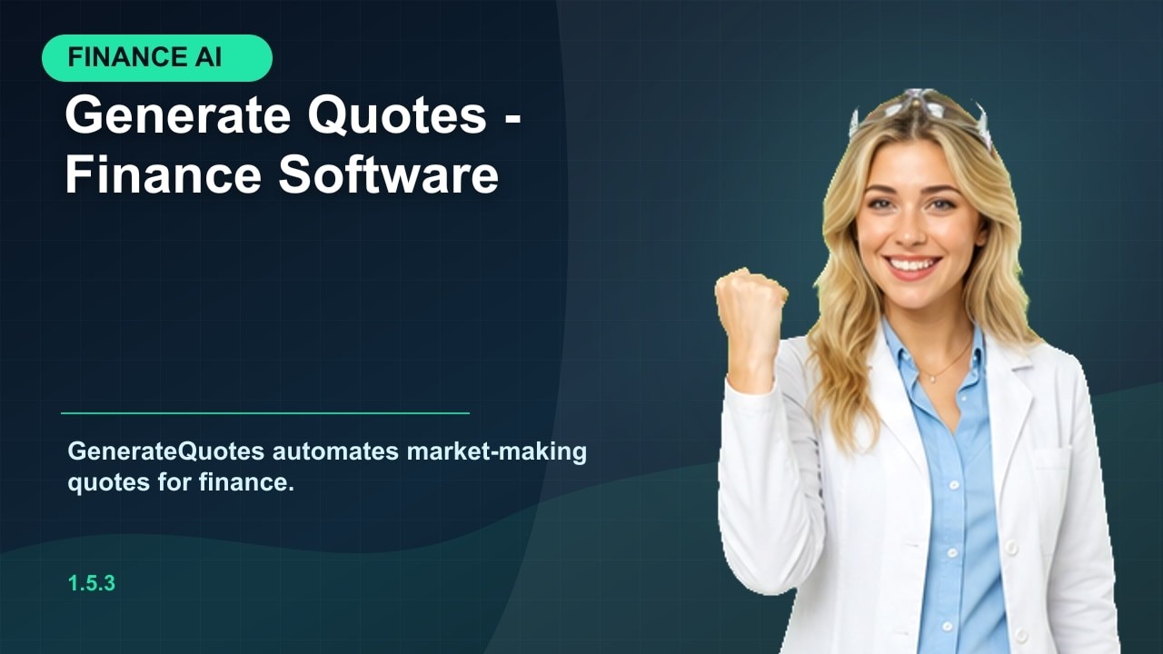 GenerateQuotes - Finance Software | quarantadue.ai