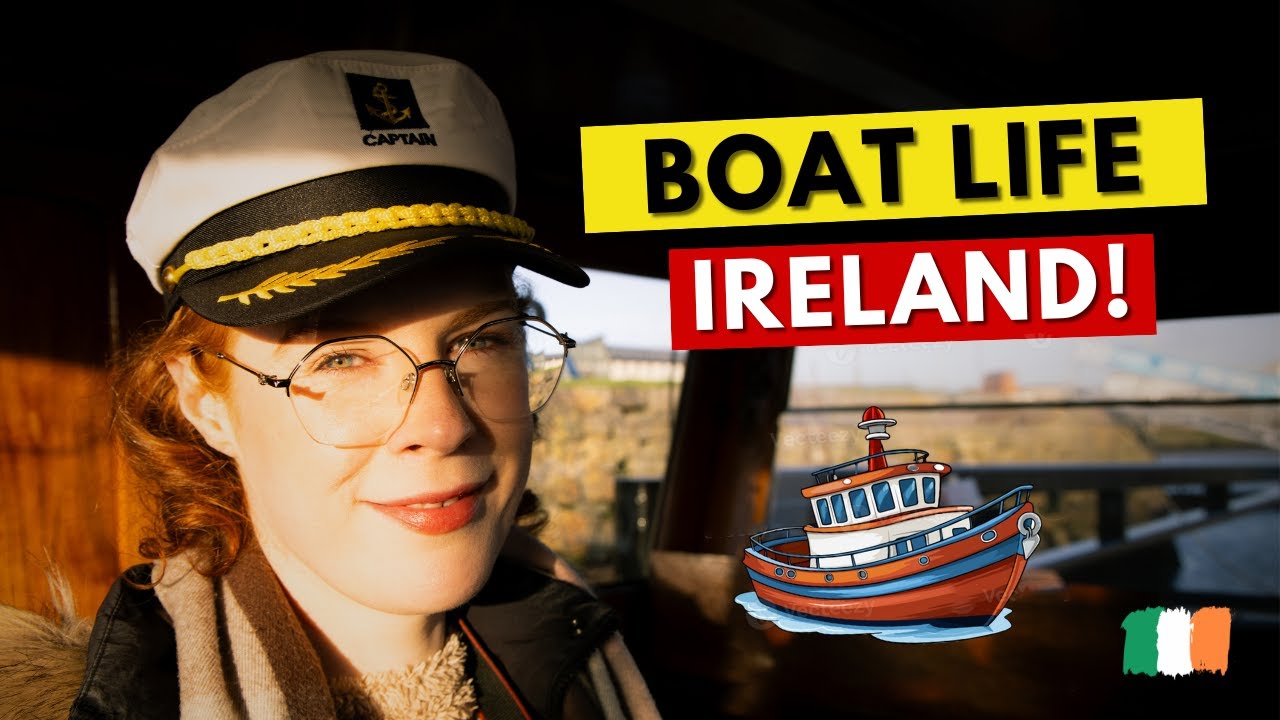Woman aboard! I became a ship captain! | LIVING ON A BOAT IN IRELAND VLOG 🇮🇪