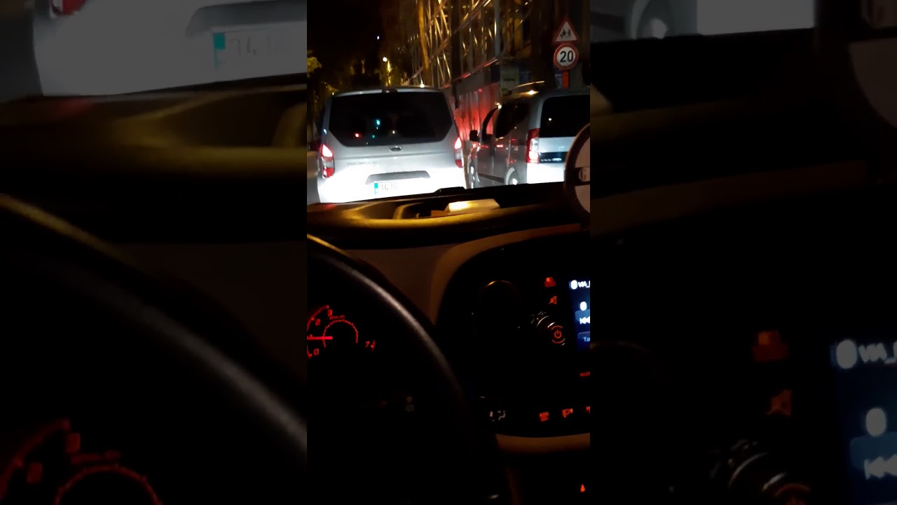 trafikte eğlence