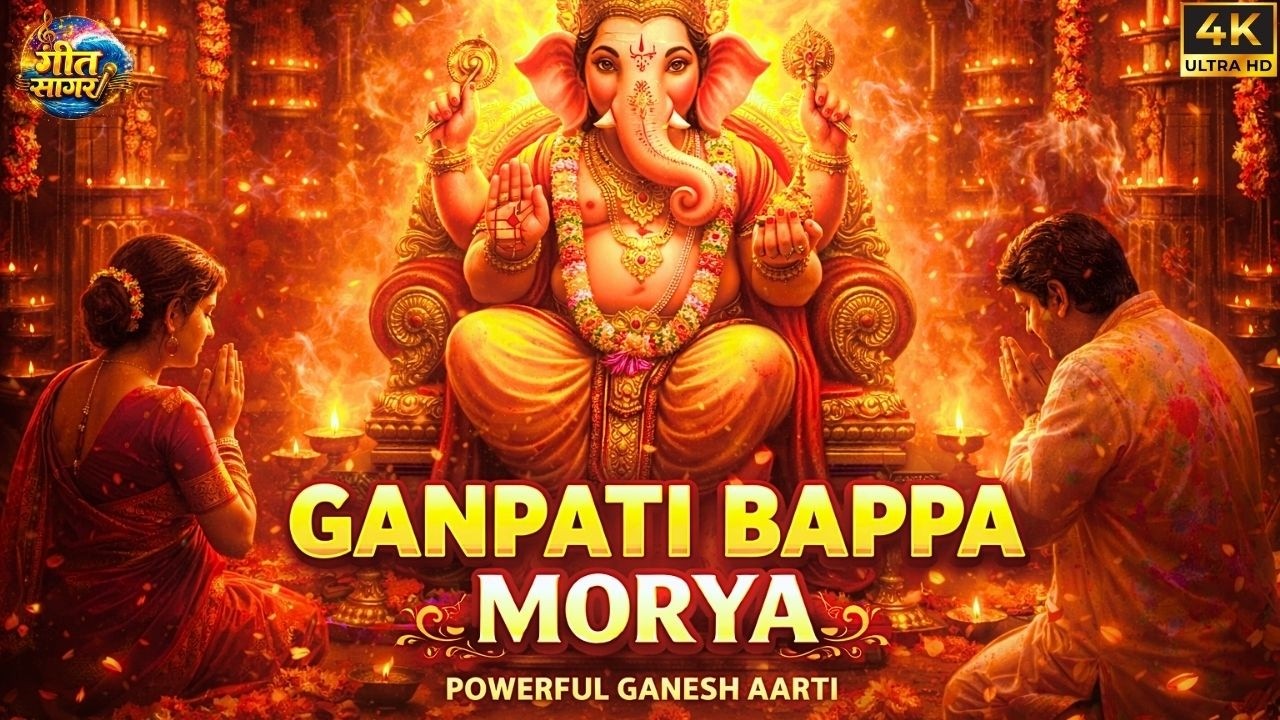 सुखकर्ता दुखहर्ता गणेश आरती | Ganpati Aarti Song | Jai Mangal Murti