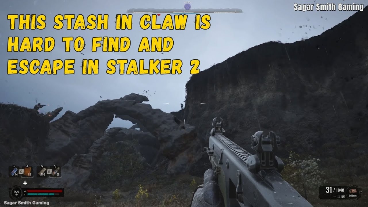 This well-hidden Stash at Claw is tricky to get & escape in STALKER 2 #stalker2gameplay