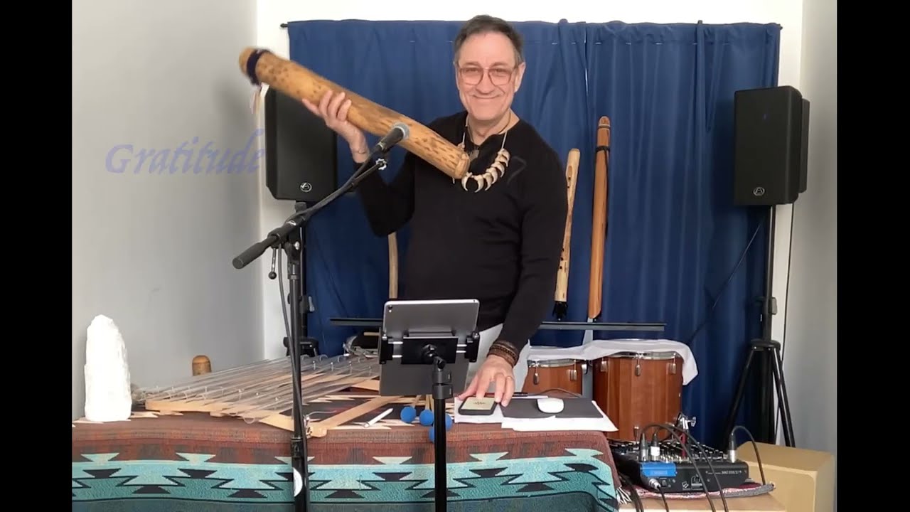 Musique douce. D'un coeur reconnaissant. Flute & quartzophone
