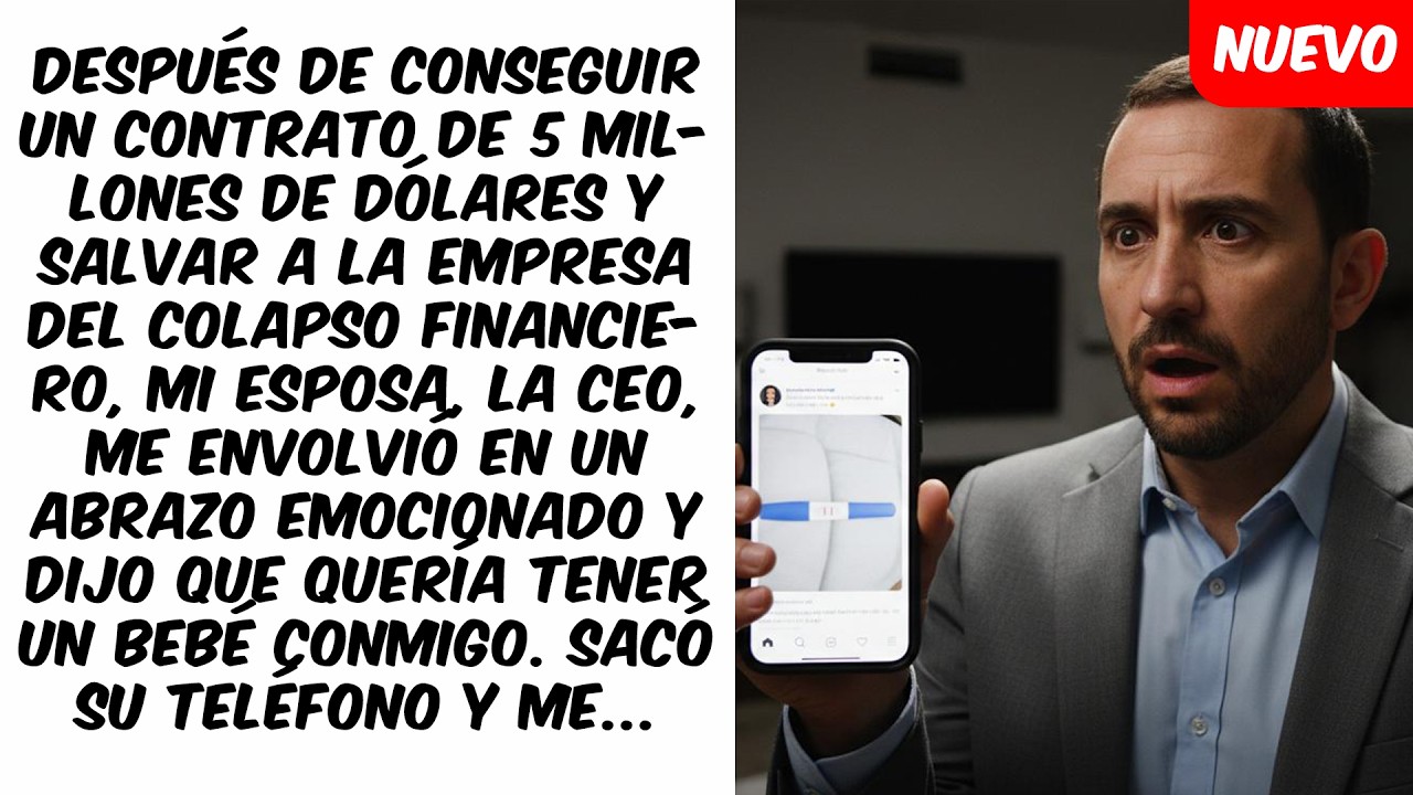 Después de conseguir un contrato de 5 millones de dólares y salvar a la empresa del colapso finan...