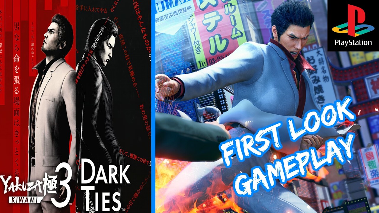 Yakuza Kiwami 3 & Dark Ties – PS4 / PS5 Gameplay