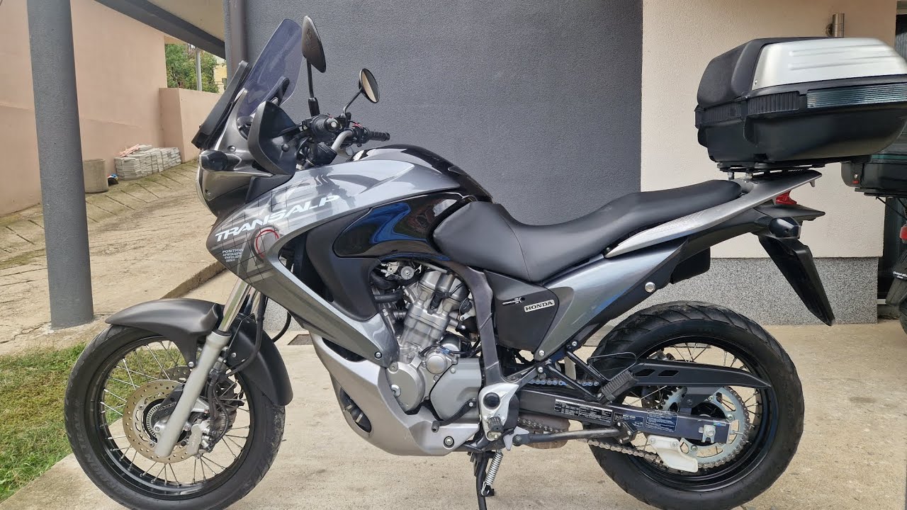 Honda Transalp 700 2008 Stock Sound