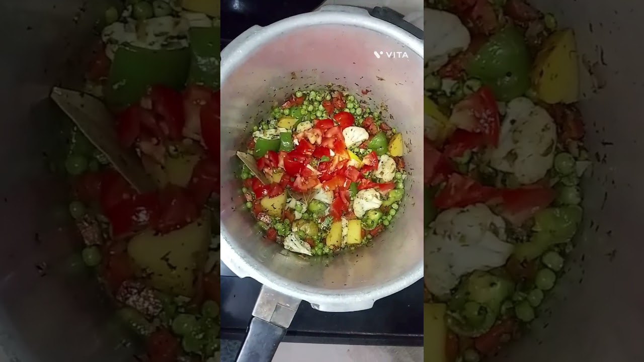 आलू, फूल गोभी, मटर की पुलाव रेसिपी 😋🤗