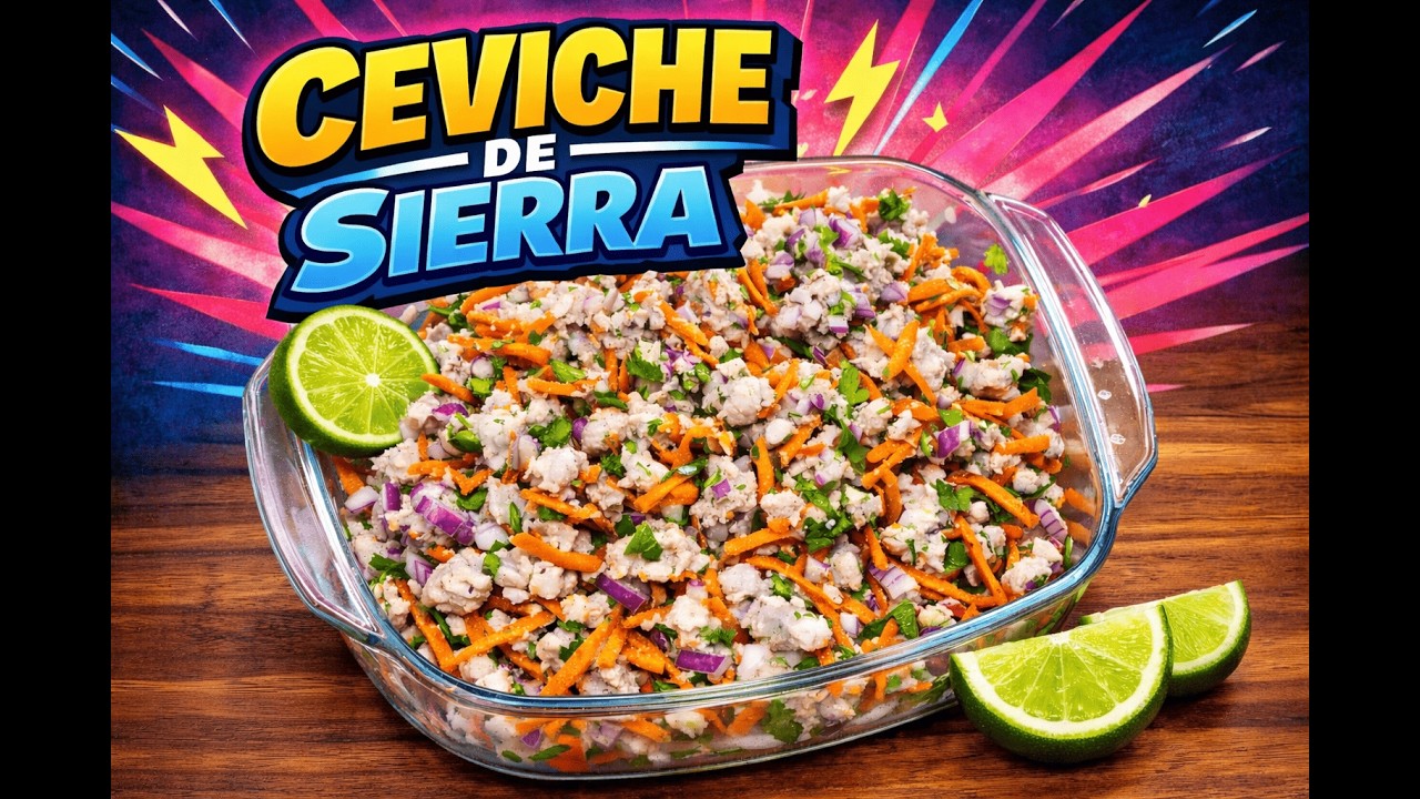 ¡CEVICHE DE SIERRA!