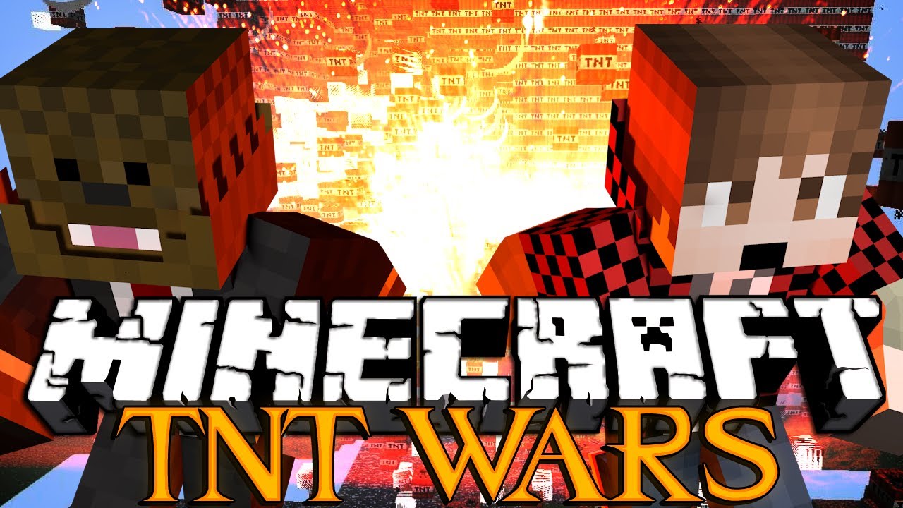 BRAND NEW Minecraft TNT WARS Minigame | JeromeASF