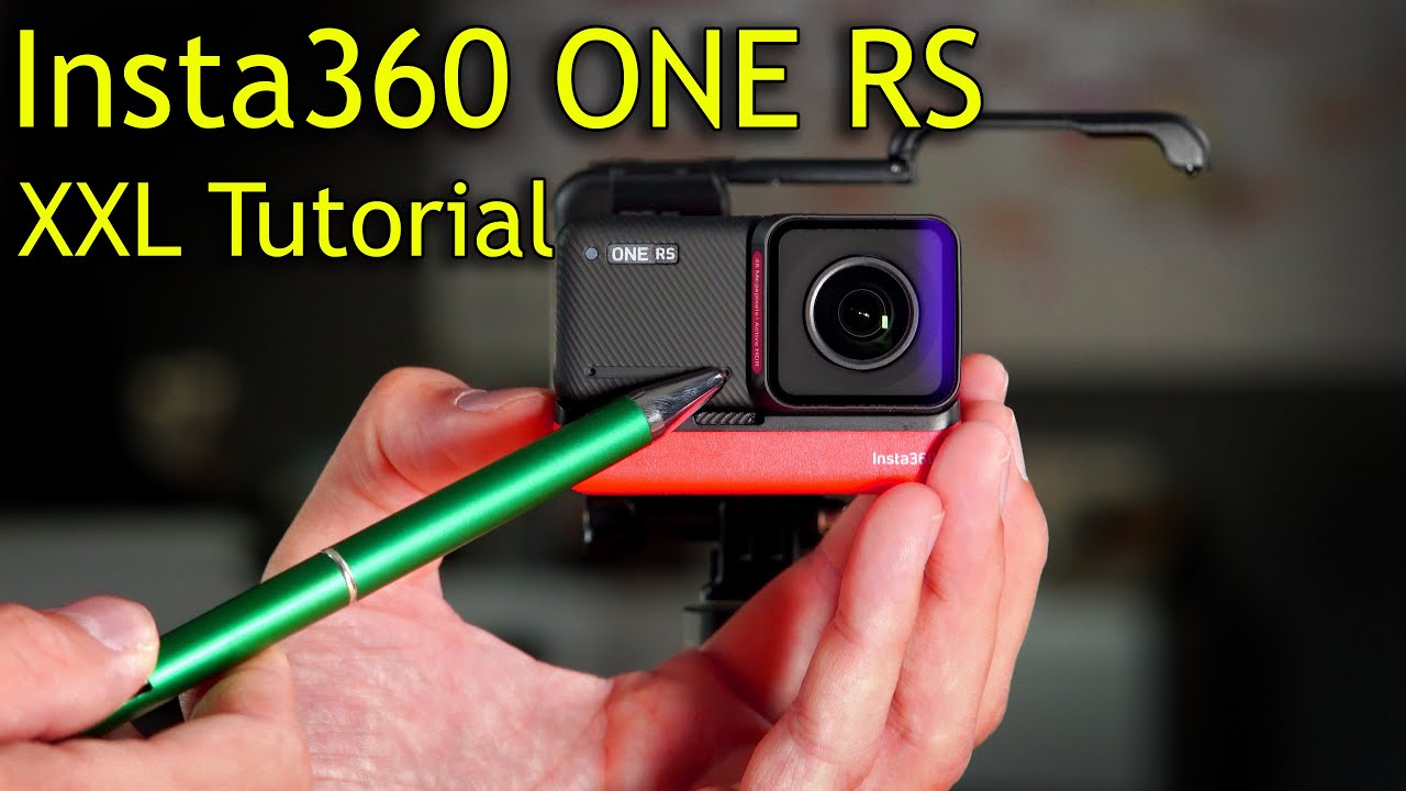 Insta360 ONE RS von A-Z erklärt 📲 Menü, App, Studio, Video erstellen, Zubehör