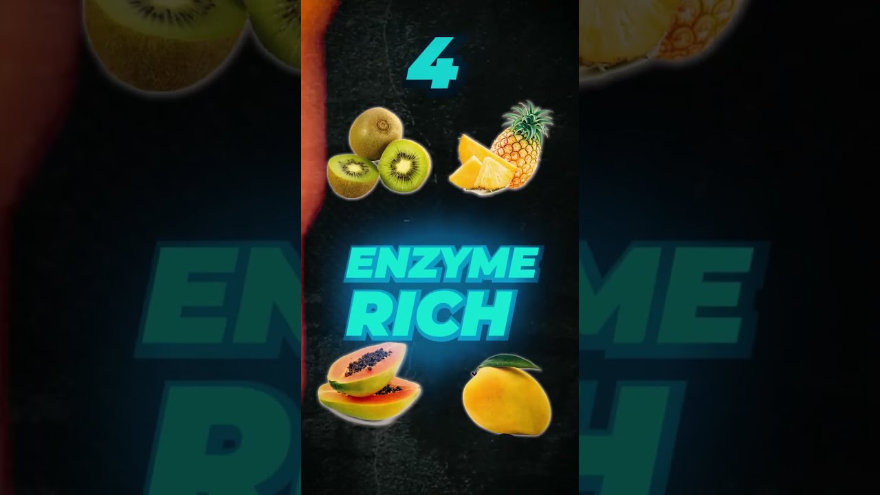 4 Enzyme Powerhouse Foods for BETTER Digestion & Gut Health!