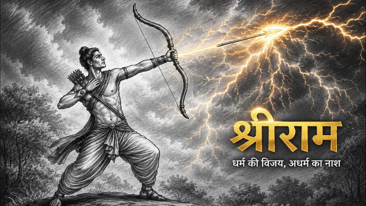 FINALLY PRABHU SHRI RAMCHANDRA KA DRAWING COMPLETE HUA प्रभू 🙏📿श्रीरामचंद्र ड्रॉईंग कम्प्लीट हुआ