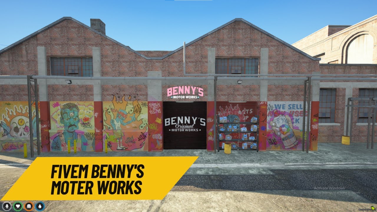 Fivem benny's moter works | Fivem Mods | Interior & map for Roleplay | FiveM mlo store