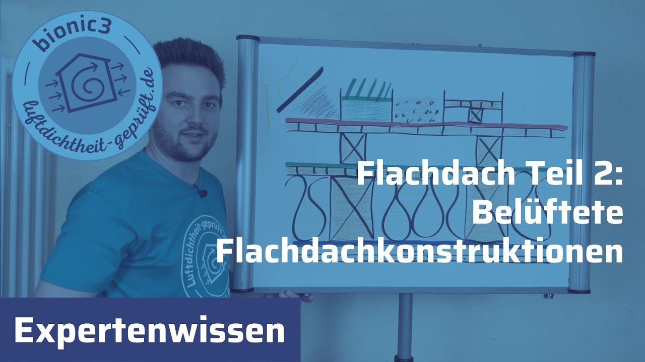Belüftete Flachdachkonstruktionen (2/3)