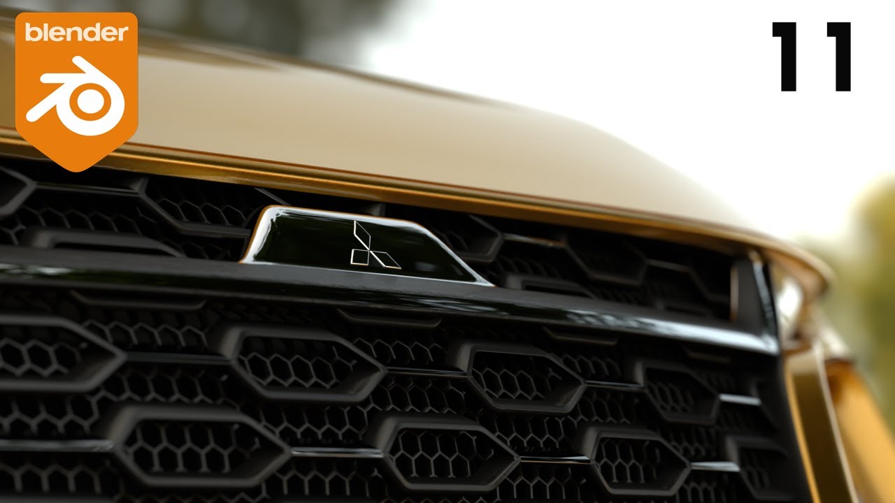 Blender Concept Car Modeling - PART 11