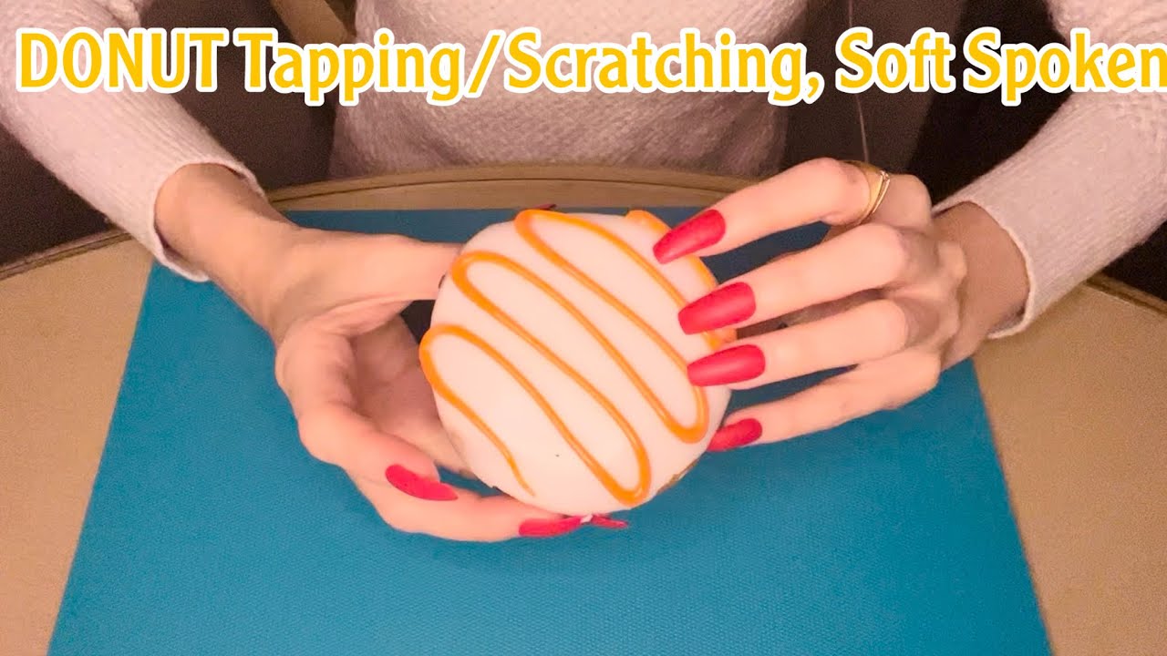 ASMR * 🍩🌟Colorful DONUTS!! * Fast Tapping & Scratching * Soft Spoken  * ASMRVilla