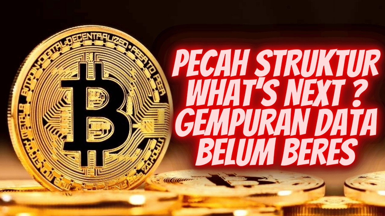 BITCOIN GAGAL HOLD STRUKTUR INI & CRYPTO ALAMAI LIKUIDASI SEBESAR 461JT USD ! PERSIAPAN VOLATILITY