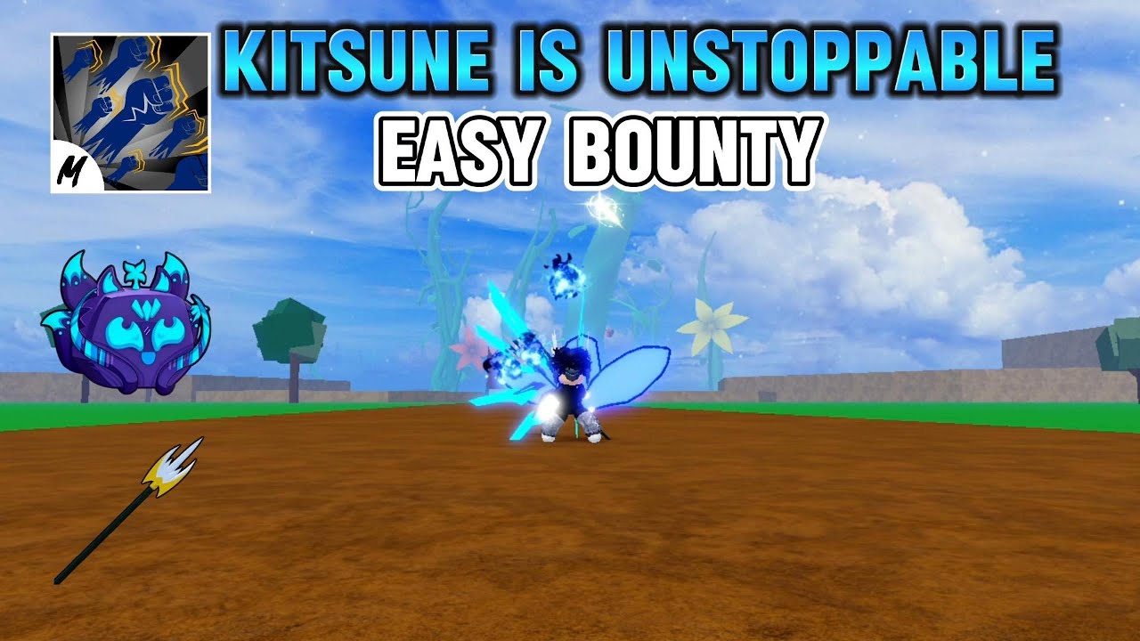 This Kitsune Combo is Unstoppable | Bounty Hunting | Blox Fruits