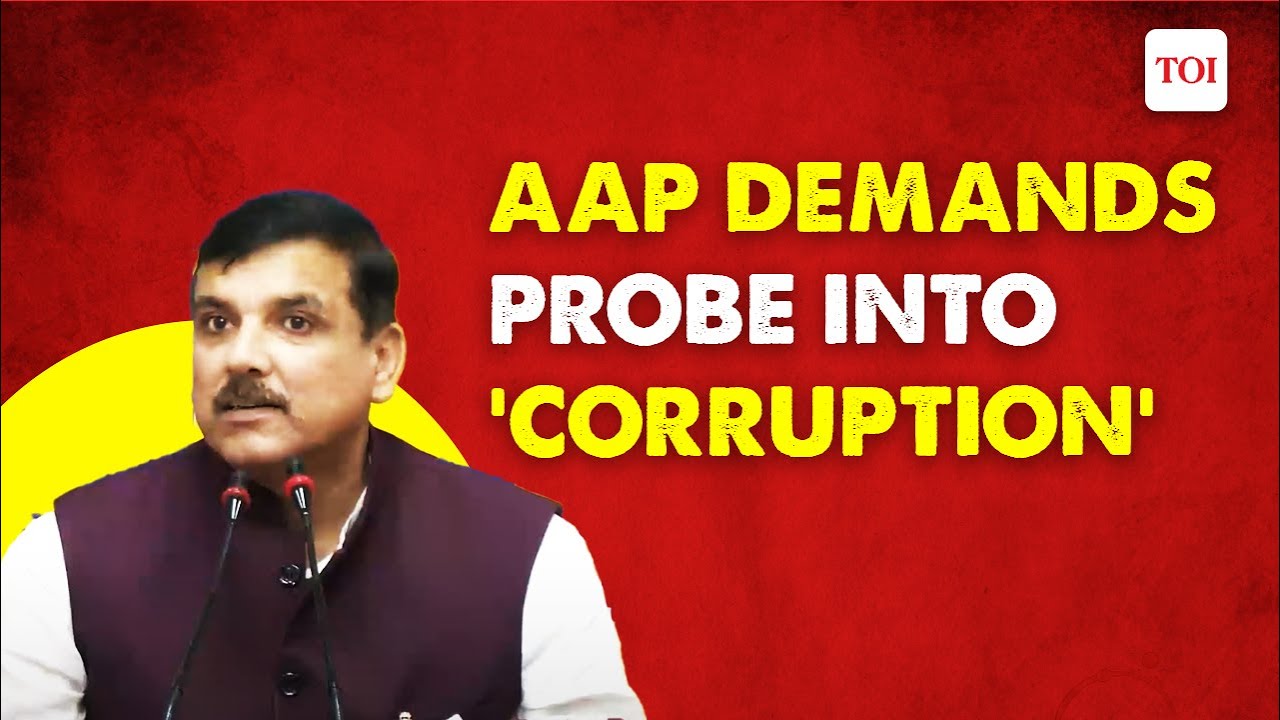 AAP leader Sanjay Singh slams Gujarat govt, demands probe into Adani power issue
