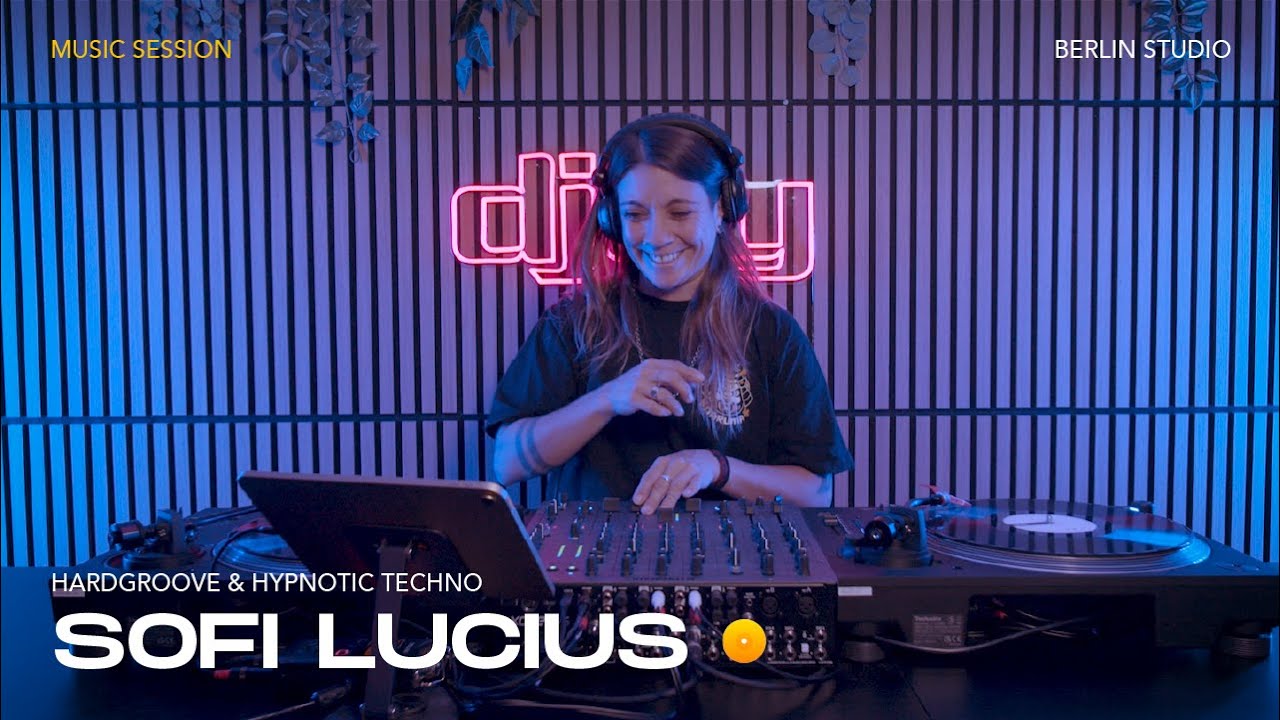 djay Music Sessions Vol. 9 – Hardgroove & Hypnotic Techno feat. Sofi Lucius
