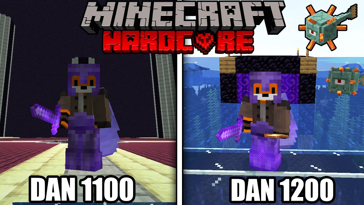 Preziveo Sam 1200 Dana u HARDCORE Minecraftu.. Desilo Se Ovo?