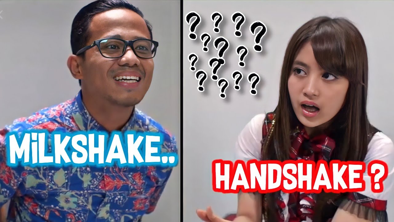 JKT48 Funny Moment | first time handshake be like..