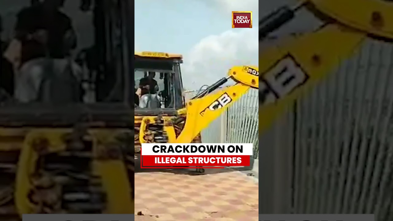 West Bengal News: Demolition Drive Removes Illegal Structures In South 24 Parganas