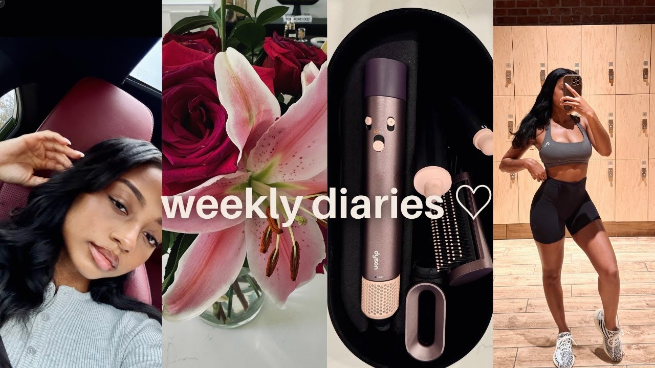 weekly diaries // making new friends ♡ pilates + hair updates + gardening again + new dyson airwrap