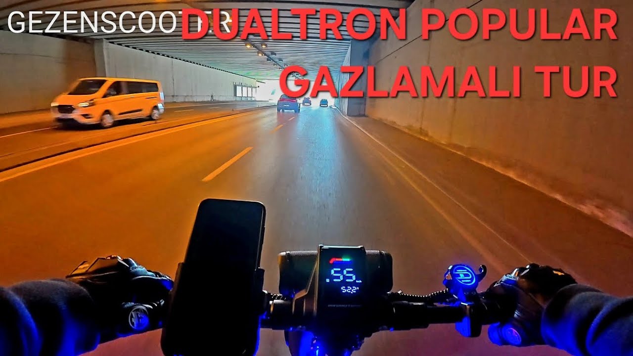 GAZLAMALI ESCOOTER GEZİSİ DUALTRON POPULAR.