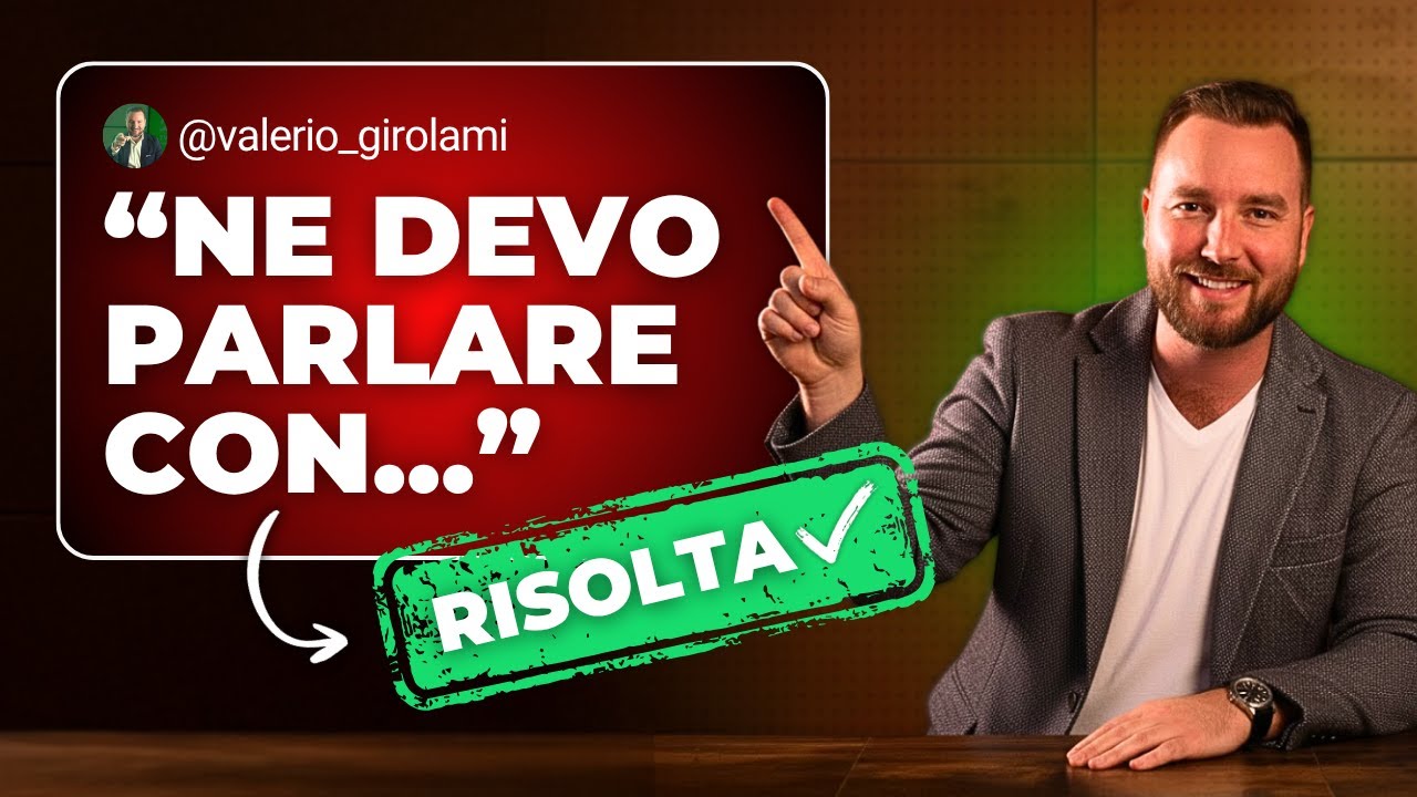 Vendo in diretta: come ribaltare l'obiezione 