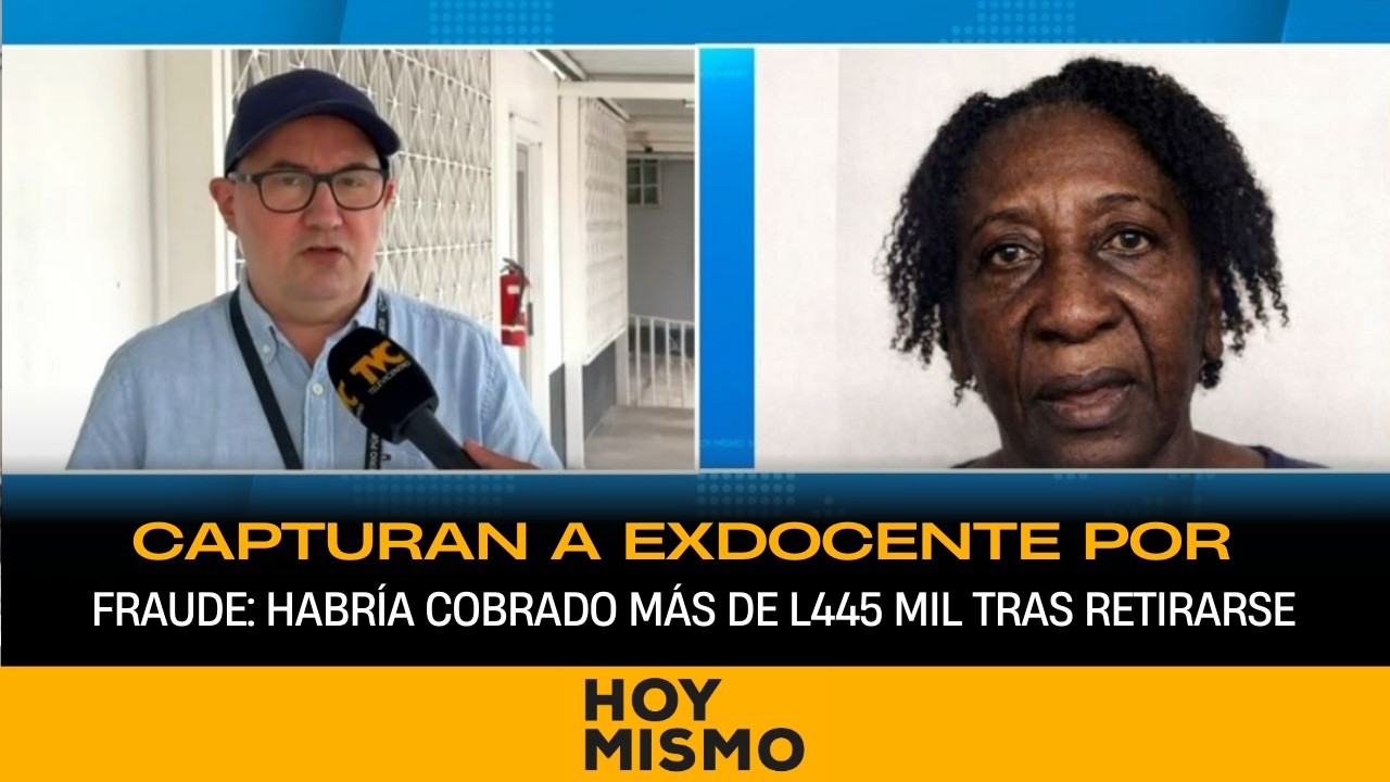 Capturan a exdocente por fraude: habría cobrado más de L445 mil tras retirarse