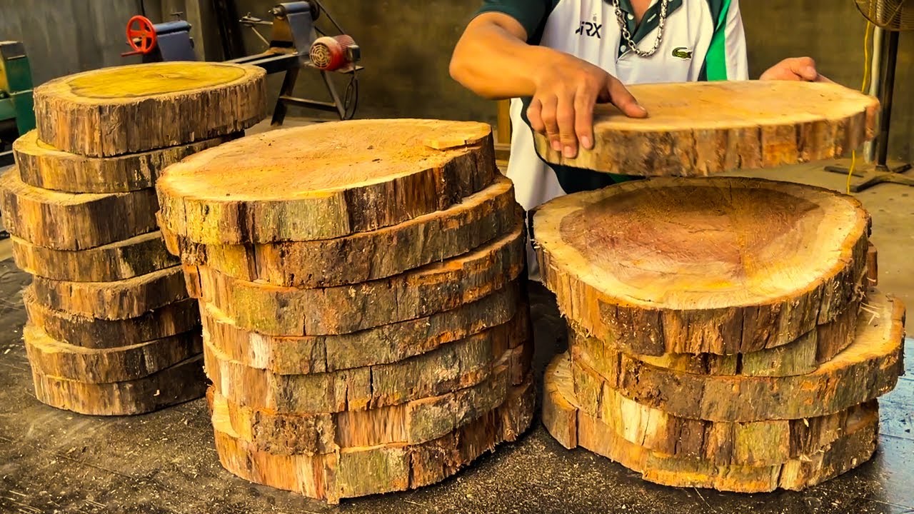 What This Guy Did With These Tree Log is Incredible | Let's See with Your Open Soul