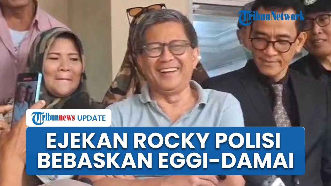 Ejekan Rocky Gerung setelah Polisi Beri Eggi dan Damai  Restorative Justice: Restoran Justice