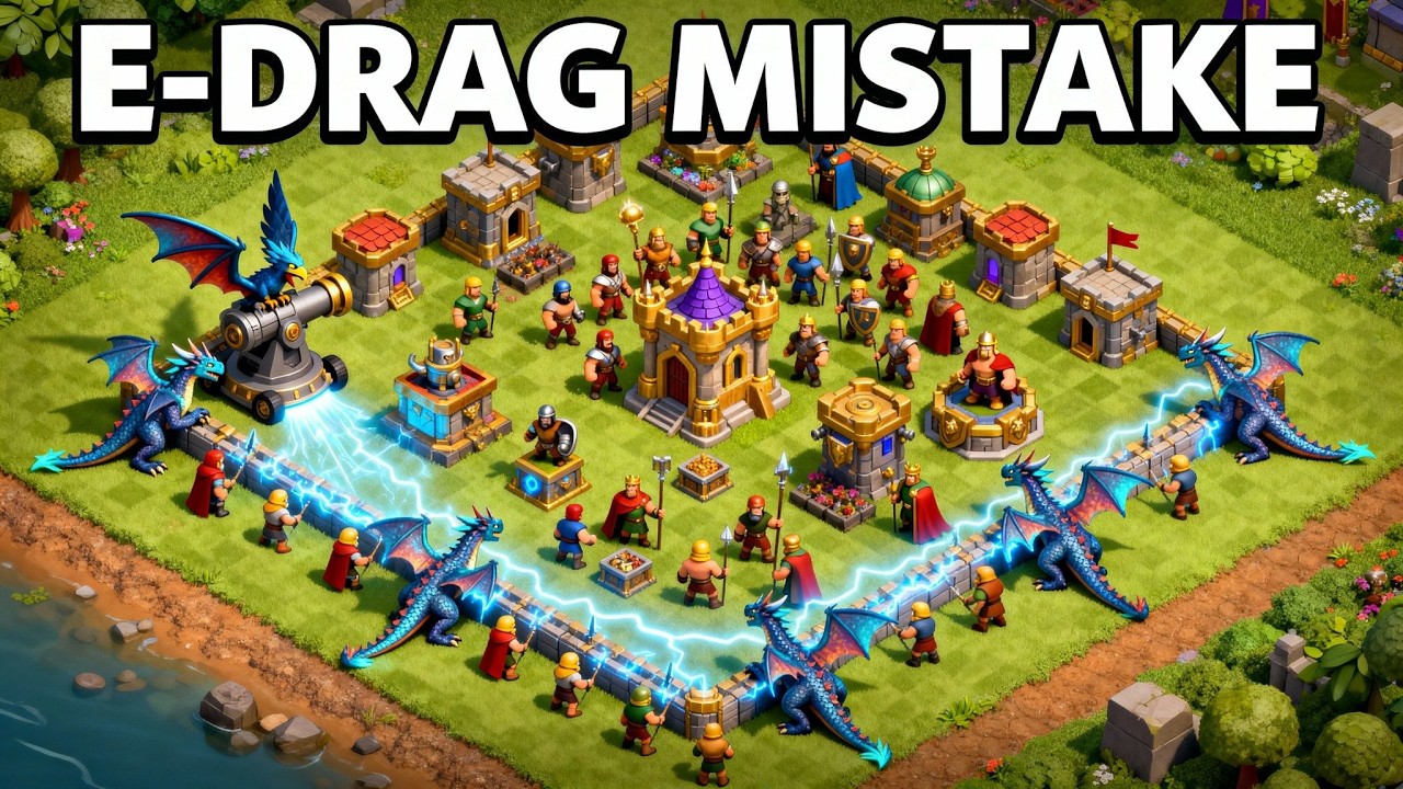 99% of TH11 Players Make This E-Drag Mistake