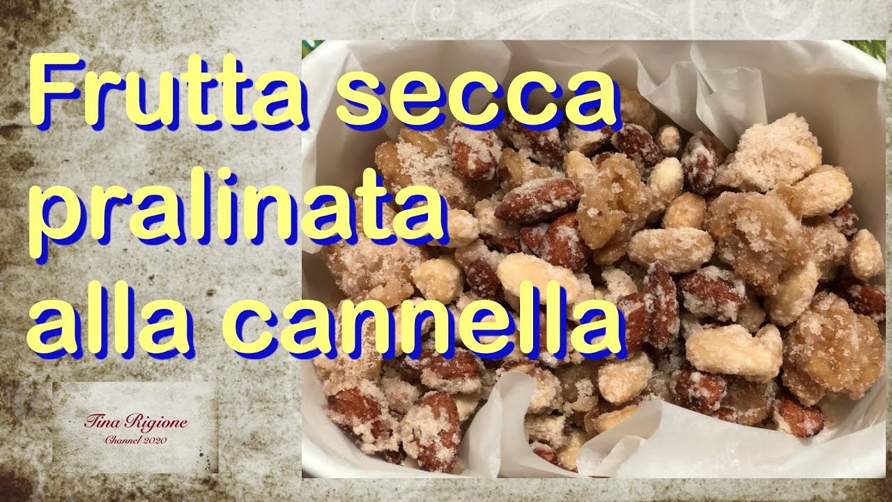 #Frutta #secca #pralinata alla #cannella: noci, mandorle non pelate, mandorle pelate.
