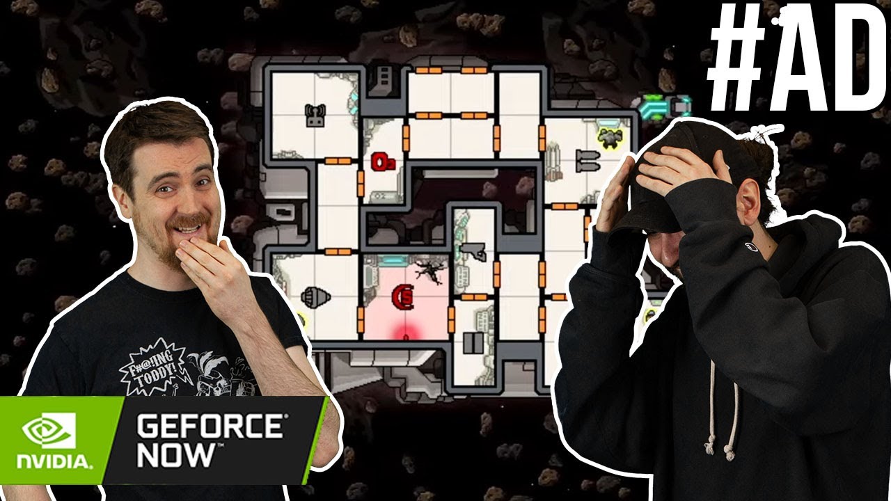FTL - Blind Man Challenge! - GeForce Now w/ Ben & Harry! - 04/06/21 #AD